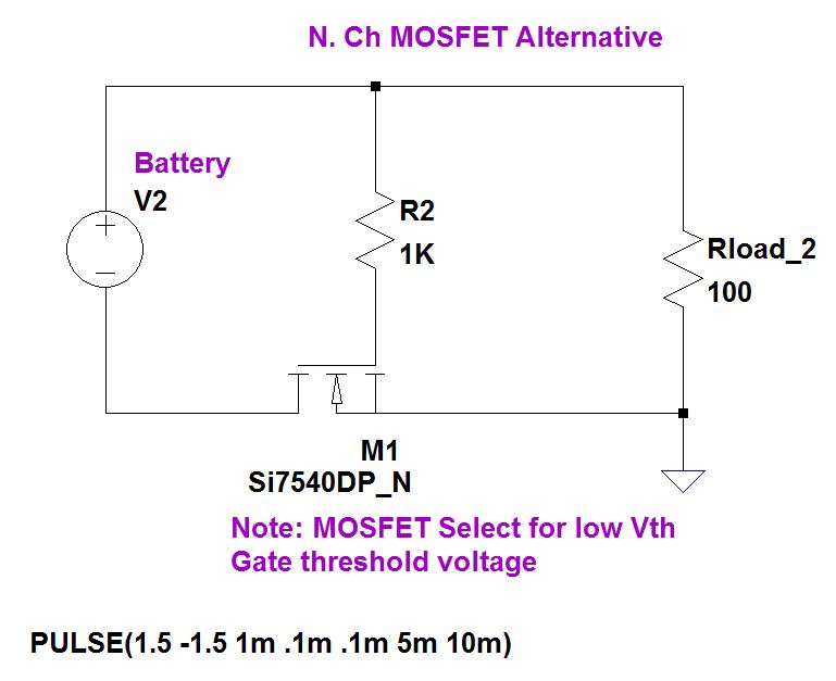 reverse battery protection with single cell - Page 1