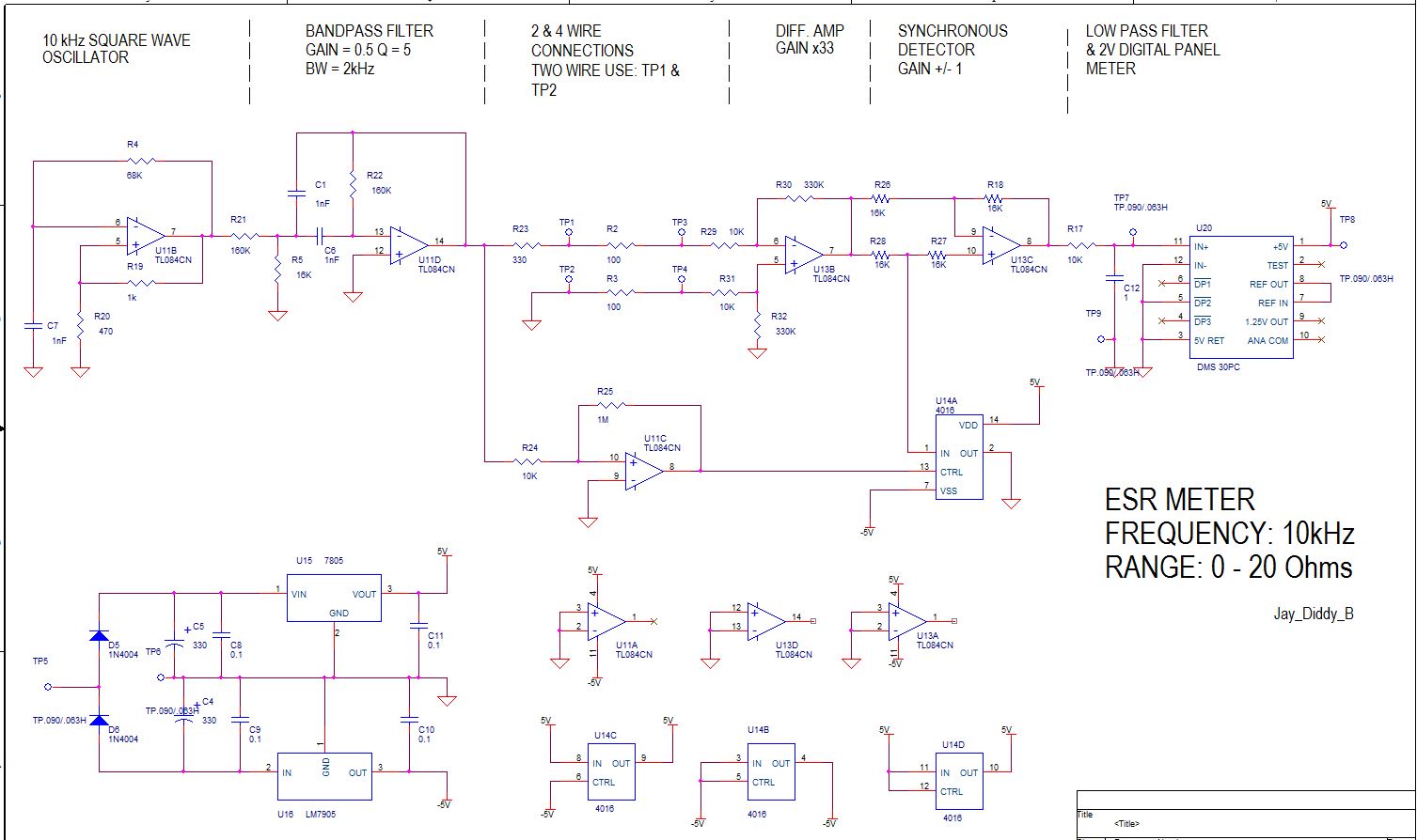5 Transistor ESR Meter Design - Page 1
