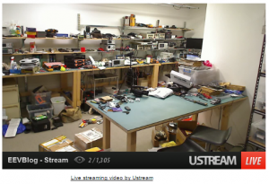 Live streaming from ustream.