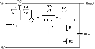 Решение 317 с изменениями. Lm317t схема включения. Lm317 обвязка. Lm317 MOSFET схема. Lm317+p-n-p транзистор.