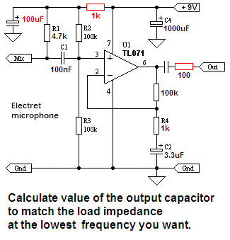 Lm358 Microphone Preamp Noise