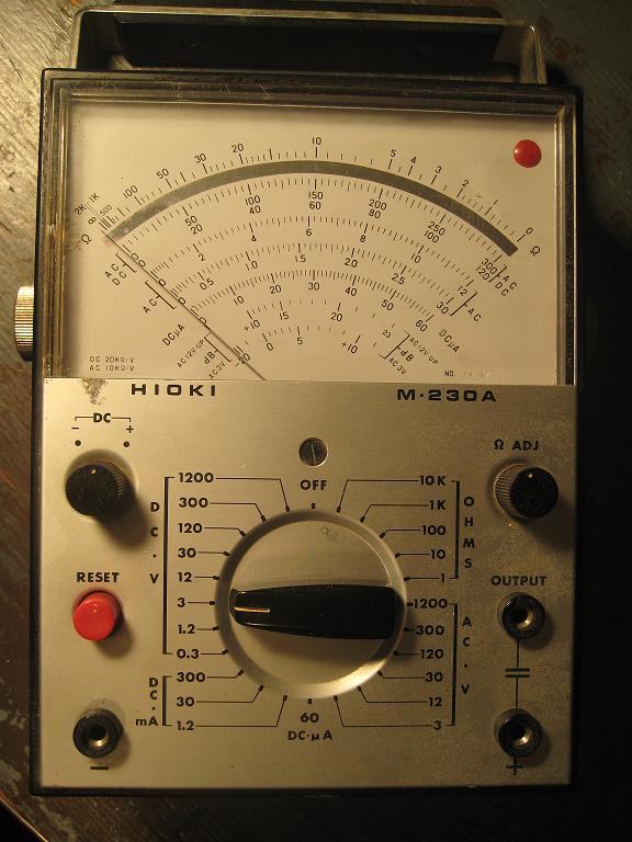 Multimeter Tester TL-4M ТЛ-4M Ammeter Voltmeter Ohmmeter USSR Vintage 