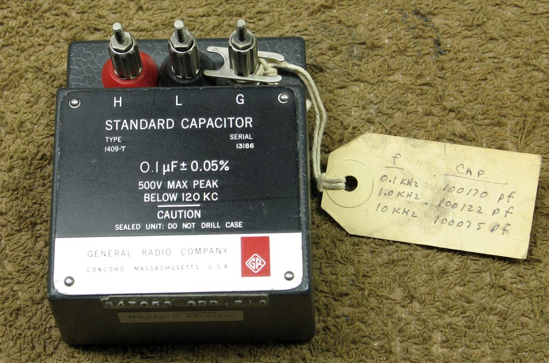 Q Bridge impedance standard an-g General Radio L&N Details about   P5083 0.002% LCR-meter tg 