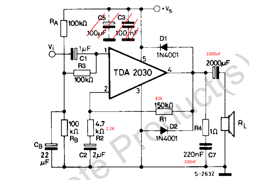 Oscillation/input issues in single-supply bridge amp - Page 1