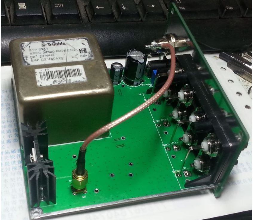 Distribution Amplifier OCXO New 10MHZ  SQUARE WAVE GPS DISCiPLINED CLOCK GPSDO