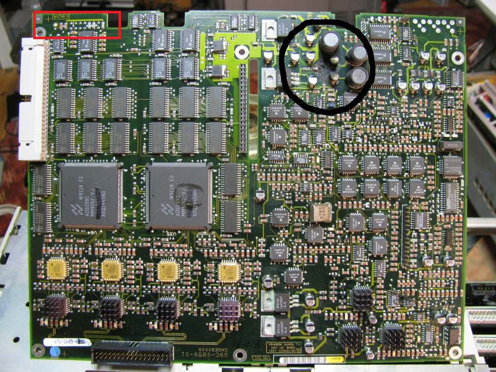TEKTRONIX TDS420 DSP Board PCB 671-1684-01 