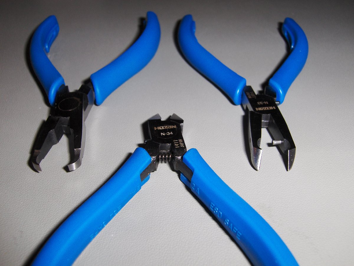 Pliers Set - Tronex Fine Wire Work Set In Case (Standard Handles)