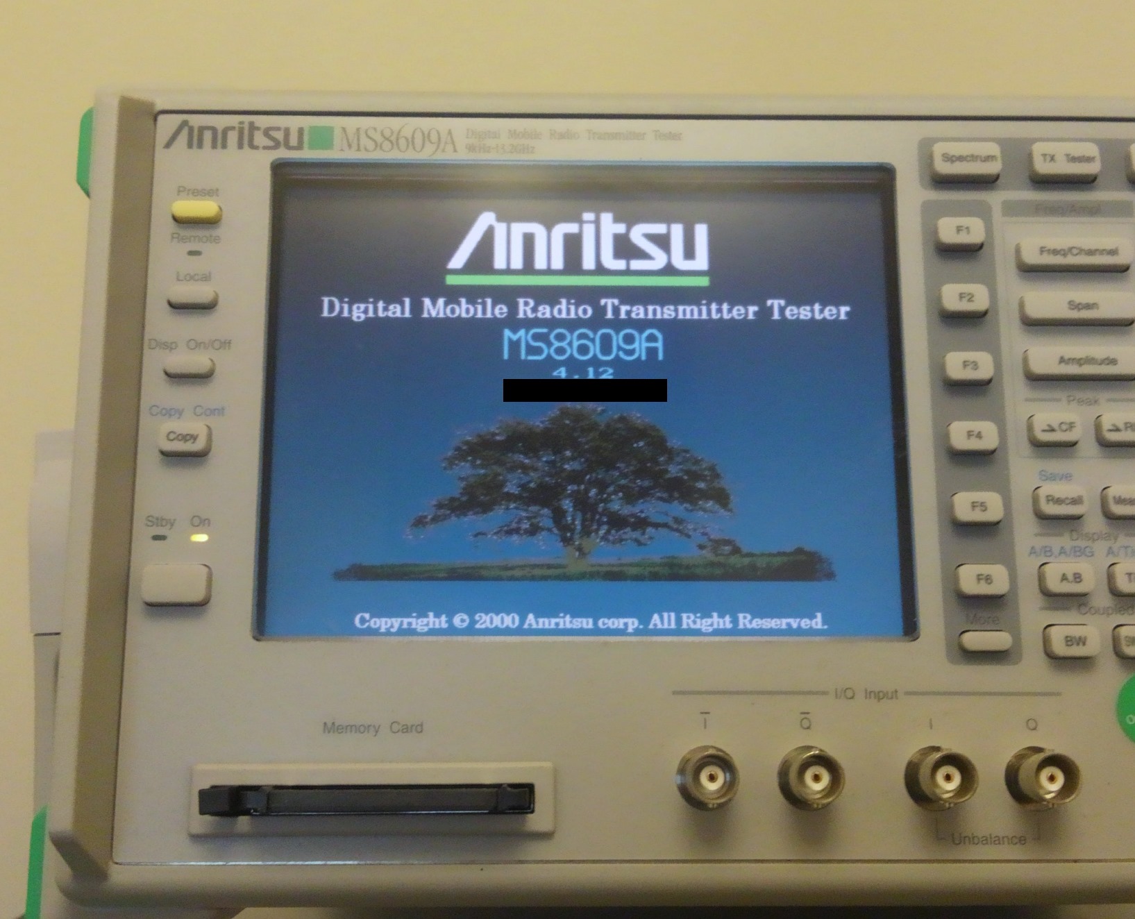 Anritsu MS8609A 9kHz - 13.2GHz Spectrum/Signal Analyzer - Short Review