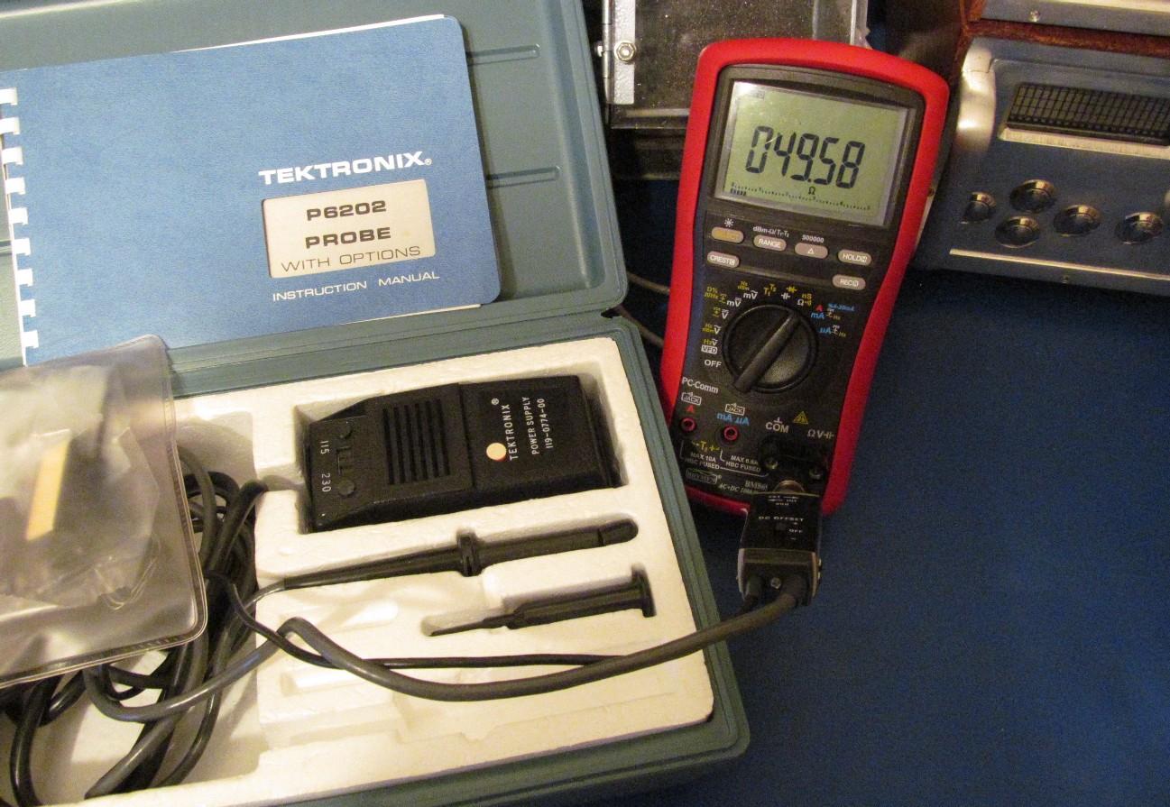 Tektronix P6202A Active FET Probe With Case 10x 500mhz for sale online 