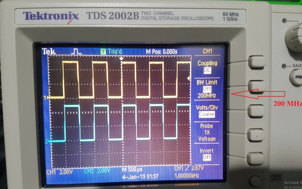 Tektronix TDS1000B and TDS2000B series hacks